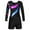 Star Black, variant on iixpin Girls Sparkle Ballet Dance Unitard Biketard with Gymnastic Shorts Long Sleeve Leotards Set Athletic Tracksuit Leopard 14
