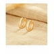 thumbnail image 4 of Aretes Pendientes Con Zirconia Aro Elegante, 4 of 4