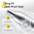 thumbnail image 3 of Spozer 12 Gram CO2 Bottles, 25 Count, for Use with Paintball, Air Rifles, Color Silver. Net Content 25, 3 of 6