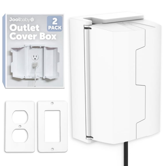 Caja con tapa Outlet para seguridad infantil (paquete de 2) Jool Baby