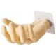 thumbnail image 2 of Percha para gorras con forma de mano, limpia y ordenada, práctica, con clip para colgar en la pared. Beige, 2 of 9