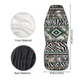 thumbnail image 6 of XYZCANDO Car Seat Covers Breathable Cloth Front Seat Covers for Cars Car Front Seat Covers Elastic Soft Van Sedan, Zebra Stripe Mixed Pattern, 6 of 7
