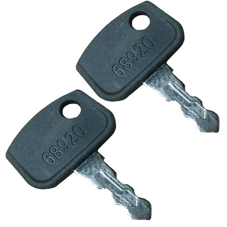 68920 Pair (2 keys) Ignition Key for Kubota RTV UTV Utility Vehicles B BX F GR ZD RTV500