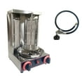 thumbnail image 4 of INTSUPERMAI Gas Electric Kebab Making Machine 2 Burners Table Shawarma Machine, 4 of 10
