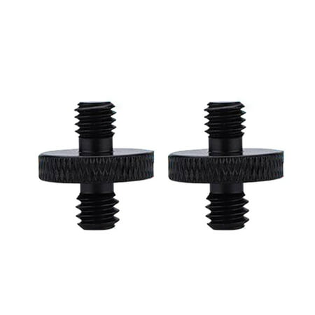 

CHAOMA 2pcs 1/4 -20 Male to M4 M5 M6 M8 M10 Male Threaded Screws Tripod Converter Screw