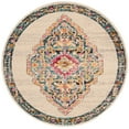 thumbnail image 2 of SAFAVIEH Monaco Trochez Traditional Area Rug, Multi, 5' x 5' Round, 2 of 7