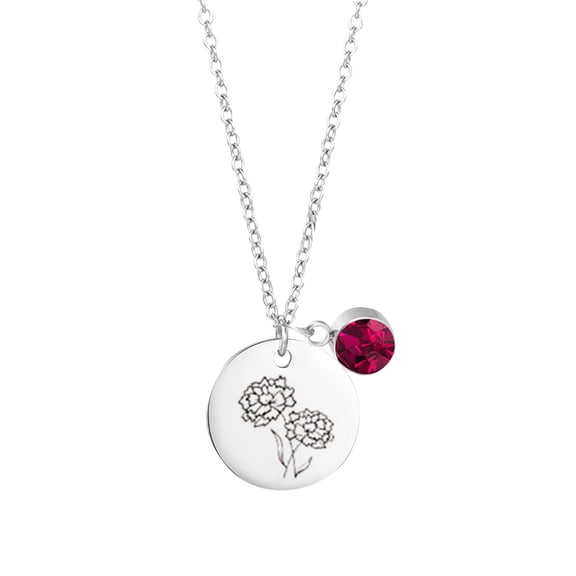 Gift for Woman, Wife, Mom, or Girlfriend This Valentine's Day: Crystal Heart Necklace