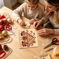 thumbnail image 4 of Cififendec Christmas Pearl Beaded Art Painting Kit, 7.90", Premium Christmas Winter Scene Framed Canvas for Sideboard Tabletop Presenting, 4 of 6