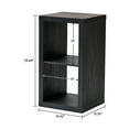 thumbnail image 6 of Better Homes & Gardens 2 Cube Storage Organizer, Charcoal, 6 of 8