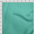 thumbnail image 4 of oneOone Georgette Viscose Aquamarine Green Fabric Asian Diy Clothing Quilting Fabric Print Fabric By Yard 42 Inch Wide, 4 of 4