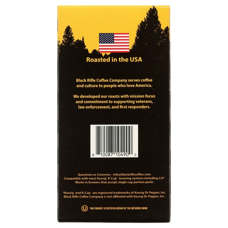 Black Rifle Coffee Company Tactisquatch Coffee K-Cups , 22/Box