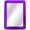 Purple, variant on Melitta Magnetic Locker Mirror - 5" x 7" Rectangular shaped,Glass Framed for Household Refrigerator,Office Cabinet or Workshop Toolbox-Black