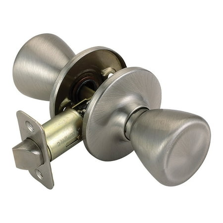 Design House Tulip - Design House 781914 Tulip 2-Way Adjustable Passage Door Knob, Satin Nickel