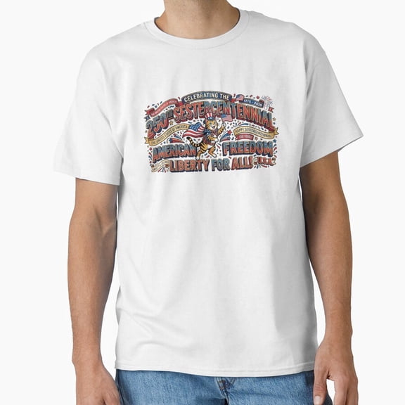 Sestercentennial 250 Years Usa Celebration V1 T-Shirt