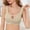 Beige, variant on Womens Plus Size Wireless Push Up Bra Side Shaper Comfort Daily Wear
