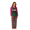 thumbnail image 4 of Lvotionpl 2026 Matching Family Christmas Pjs, Matching Christmas Pajamas Long Sleeve Top & Pants Set Matching Holiday Family Pajama Xmas Sets, 4 of 5