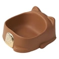 thumbnail image 1 of Cuenco para gatos grueso con alfombrilla antideslizante alimentador de platos de comida para gatos y para Marrón Zulema Cuenco para gatos, 1 of 8