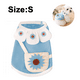 thumbnail image 2 of Camisas de algodón para perros pequeños, ropa de verano para mascotas, bonito chaleco de girasol, camisetas para cachorros y gatos, disfraces para niñas, 2 of 5