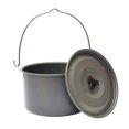 thumbnail image 1 of 8L Outdoor Camping Cooking Hanging Pot 4-6 Persons Picnic Barbecue Hanger Pot, 1 of 11