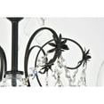 thumbnail image 5 of St. Francis 6 Light Dark Bronze Chandelier Clear Royal Cut Crystal, 5 of 6