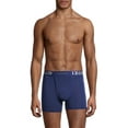 thumbnail image 6 of IZOD Men's Mid Thigh Boxer Brief Underwear, 3-Pack, 5.5", 6 of 8