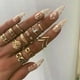 thumbnail image 1 of Anillos a juego de estrella y luna para Mujer, Anillos de Mujer, conjunto de Anillo de oro, Bagues, Anillo para niñas, joyería Bohemia, accesorios de Slytherin Tan Jianjun  unisex, 1 of 2