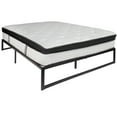 thumbnail image 2 of Emma + Oliver 14" Queen Platform Bed Frame & 10" Mattress in a Box - No Box Spring Required, 2 of 13
