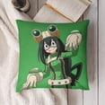 thumbnail image 3 of Tsuyu Asui Pillow Case Soft Pillow Cover Pillowcase Decorative Cushion Cover Home Decor 22 "x22 ", 3 of 8