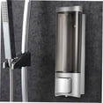 thumbnail image 6 of Pinnaco Double Sided Foam Tape Wall Mount Manual Hand Soap Dispenser, Shower Gel and Shampoo Liquid Dispenser for Bathroom Restroom Hotel, 6 of 7