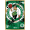 Gold Framed Version, variant on NBA Boston Celtics - Maximalist Logo 23 Wall Poster, 22.375" x 34"