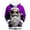 Purple, variant on NinXxx Women's Fashion Hooded Sweatshirt Cozy Winter Loungewear Streetwear Top Green XL