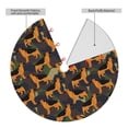 thumbnail image 2 of Yiaed German Shepherd Dog Print Christmas Tree Skirt , Tree SkirtsTree Mat for Christmas Winter Holiday Indoor Decorations-36", 2 of 7