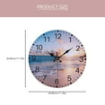 thumbnail image 4 of Reloj de pared decorativo para el hogar, silencioso, para decoración del hogar, 4 of 6
