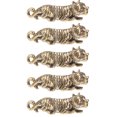 thumbnail image 1 of KAKOWELY 5 llaveros colgantes con forma de tigre, accesorios retro decorativos., 1 of 5