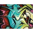 thumbnail image 2 of Graffiti Art V - CANVAS OR FINE PRINT WALL ART, 2 of 2