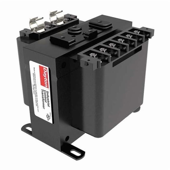 Dayton Control Transformer, 50 VA, 24V AC, 208/240/277/380/480V AC 31EJ22