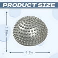 thumbnail image 2 of BESTSKY Exercise Ball,6.3"*6.3"*3.15" Balance Ball,Anti-Slip Excersing Ball,Silver, 2 of 7