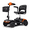 Orange, variant on Mobility Scooter, New Upgraded Electric Motorized Scooters for Seniors, Compact Lightweight Mobility Scooter with 360°Swivel Seat and 4 Anti-Tip Wheels, Travel Mobility Scooter, Holds 265lbs, Orange