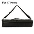 thumbnail image 1 of Soft Lining 1617 Holes Flute Bag Padded Concert with Adjustable Shoulder Strap, 1 of 7