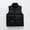 Black, variant on EGNMCR Puffer Vest Women, Sleeveless Parkas for Women, Women's Winter Thickened Hoodless Plus Fleece Down Jacket For Cold Protection And Warmth Women Coat