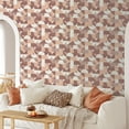 thumbnail image 4 of Tempaper Composed Shapes Red Peel and Stick Wallpaper, 20.5" x 16.5', 4 of 6
