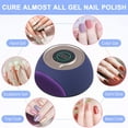 thumbnail image 3 of 120W UV LED Nail Lamp Light Dryer for Nails Gel Polish with 3 Timer Setting, Professional Nails, 3 of 3