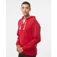 thumbnail image 2 of Fleece Sport Lace Hooded Sweatshirt, 2 of 5