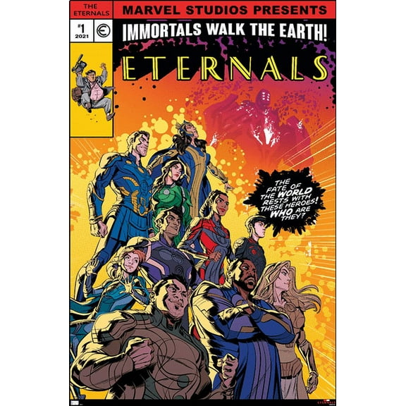 Marvel Eternals - The Eternals Wall Poster, 22.375" x 34"