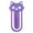 Purple, variant on HCTSHG Bookmarks,Assorted Cute Book Markers Clip Set for Book Lovers Reading for Office Home Supplies,Cat Page Markers,Cute Cat Bookmark Ornament for Office Home Supplies,Book Lovers Reading
