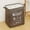 Coffee, variant on Yonrjhukm Extra Large Drawstring Storage Basket, Durable Cotton and Linen Organizer for Clothes, Toys, Laundry, and Home Essentials, Versatile Design for All Rooms