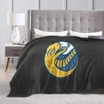 thumbnail image 4 of Coker University Logo Fleece Blanket, Very Soft Microfiber Flannel Blanket for Couch Warm and Cozy for All Seasons, 4 of 6