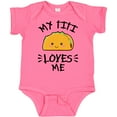 thumbnail image 3 of Inktastic My Titi Loves Me with Taco Illustration Boys or Girls Baby Bodysuit, 3 of 5