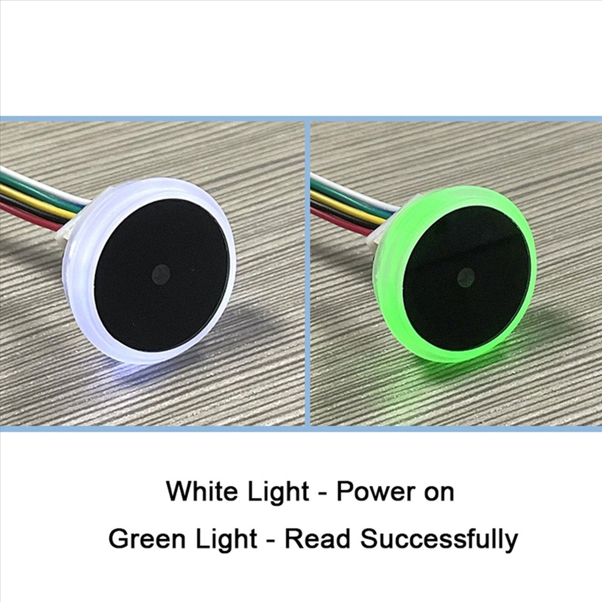 4X GM861S UART/USB Interface 1D/2D Bar Code QR Code Barcode Reader Module White Green LED
