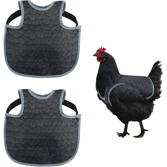 UOSIA 2Pcs Chicken Saddles for hens, Chicken Apron Back Protector for Hens